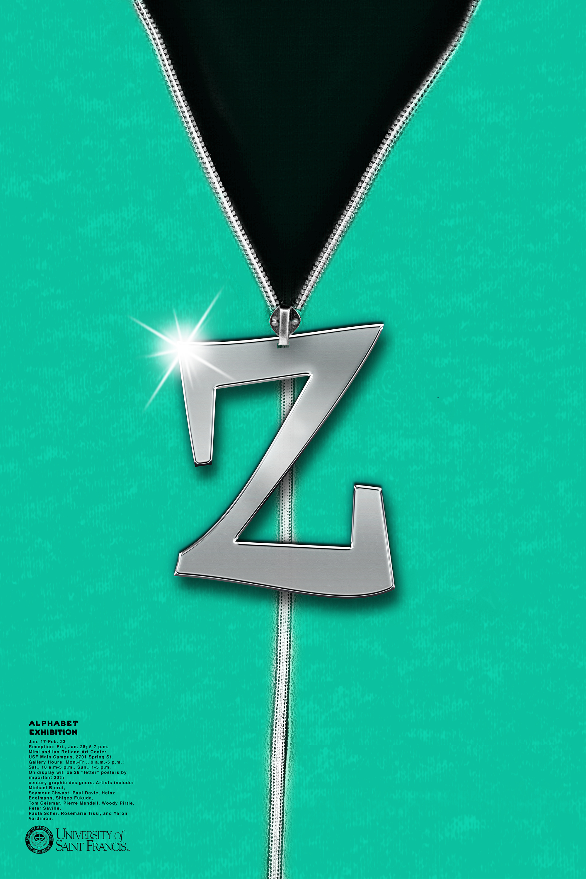 USF Alphabet Exhibition Poster